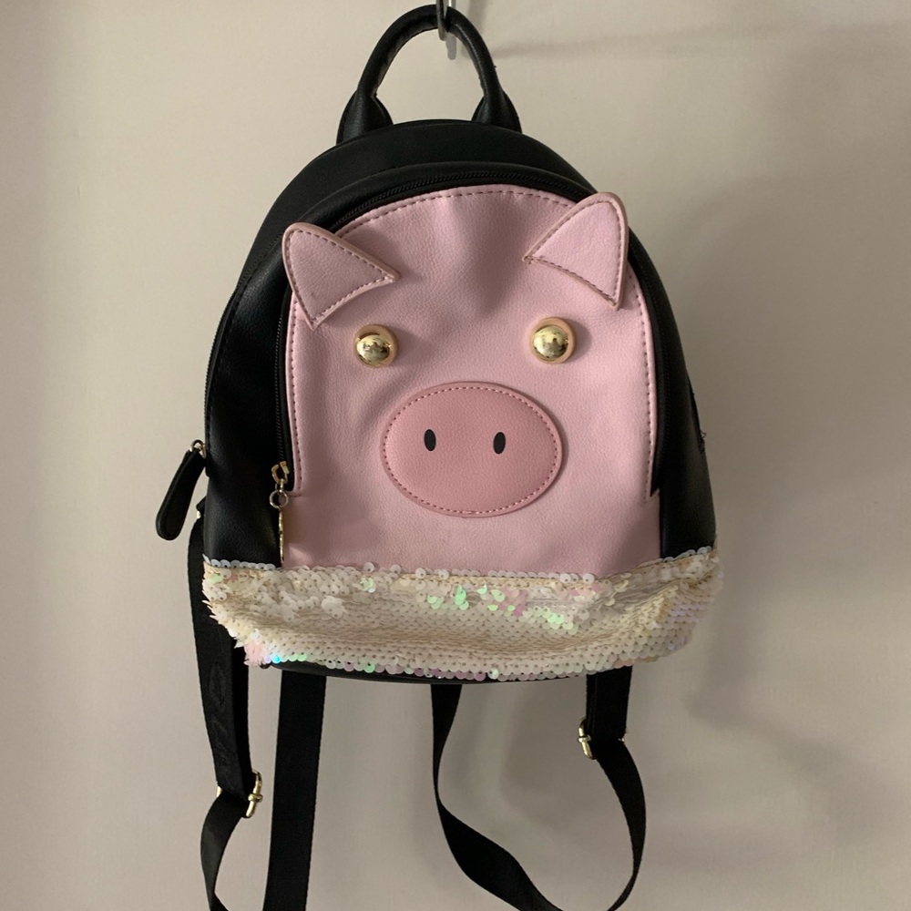 Betsy Johnson pig purse